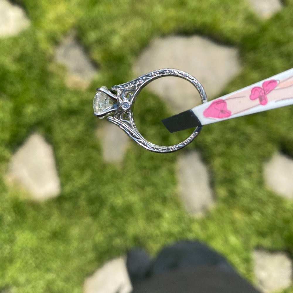 DIAMOND RING WEDDING ENGAGEMENT RING SHANE CO - Picture 7 of 14